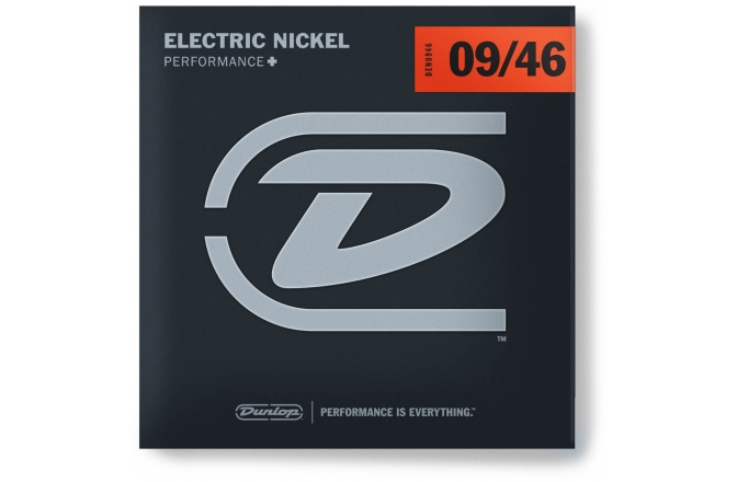 Corzi chitară electrică Dunlop Electric Nickel 09-46