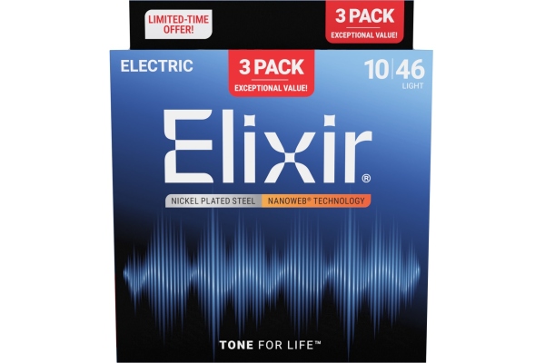 3Pack Nanoweb Electric 10-46 16567 3Pack Nanoweb Electric 10-46 16567