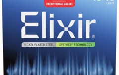 Corzi chitară electrică Elixir 3Pack Optiweb Electric 10-46 16572