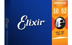 Corzi chitară electrică Elixir Nanoweb Electric Light Heavy 12077