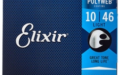 Corzi chitară electrică Elixir Polyweb Electric Nickel Plated Light 12050