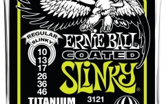Corzi chitară electrică Ernie Ball Coated Regular Slinky 3121