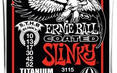 Corzi chitară electrică Ernie Ball Coated Slinky 3115