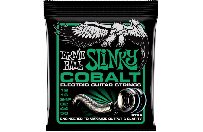 Corzi chitară electrică Ernie Ball Cobalt Not Even Slinky 2726