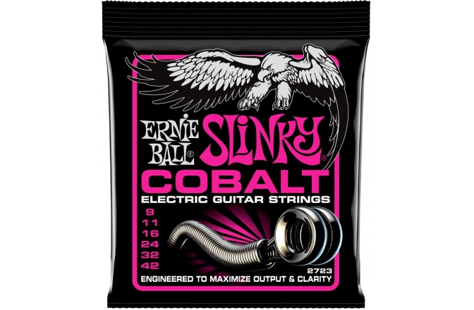 Corzi chitară electrică Ernie Ball Cobalt Super Slinky 2723