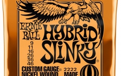 Corzi chitară electrică Ernie Ball Hybrid Slinky 2222