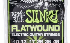 Corzi Chitară Electrică Ernie Ball Regular Slinky Flatwound 2591