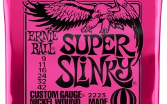 Corzi chitară electrică Ernie Ball Super Slinky 2223
