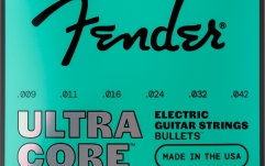Corzi chitară electrică Fender 4250 Ultracore™ Guitar Strings Nickel Plated Steel Bullet End 4250L Gauges .009-.042 (6)