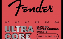 Corzi chitară electrică Fender 4250 Ultracore™ Guitar Strings Nickel Plated Steel Bullet End 4250R Gauges .010-.046 (6)