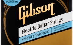 Corzi chitară electrică Gibson SEG-BWR10 Brite Wire Reinforced Electric Guitar Strings 10-46 Light