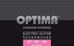 Corzi chitară electrică Optima  Chrome strings round wound H2