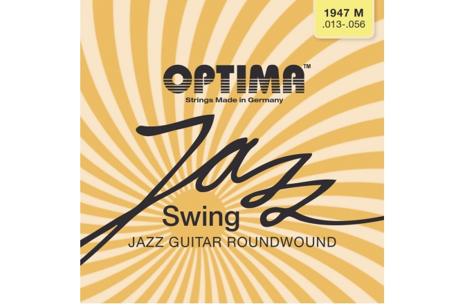 Corzi chitară electrică  Optima  Jazz swing series round wound Set