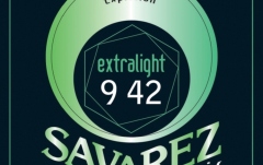 Corzi chitară electrică Savarez Corzi chitara electrica Hexagonal Explosion Nickel Ex-Light .009-.042