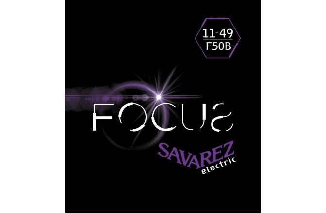 Corzi chitară electrică Savarez Focus  Stainless Steel .011-.049