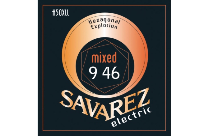 Corzi chitară electrică Savarez Nickel Mixed .009-.046