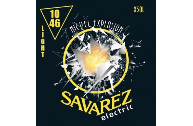 Corzi chitară electrică Savarez Roundcore Light .010-.046