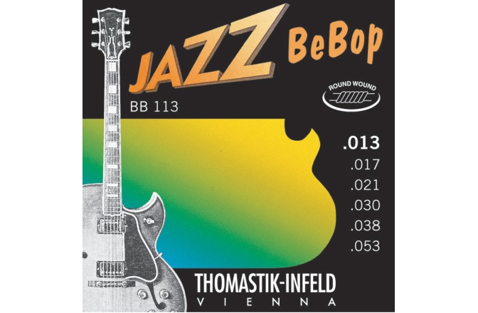 Corzi chitară electrică Thomastik Corzi chitara electrica Jazz BeBob series 