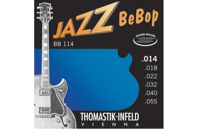 Corzi chitară electrică Thomastik Corzi chitara electrica Jazz BeBob series