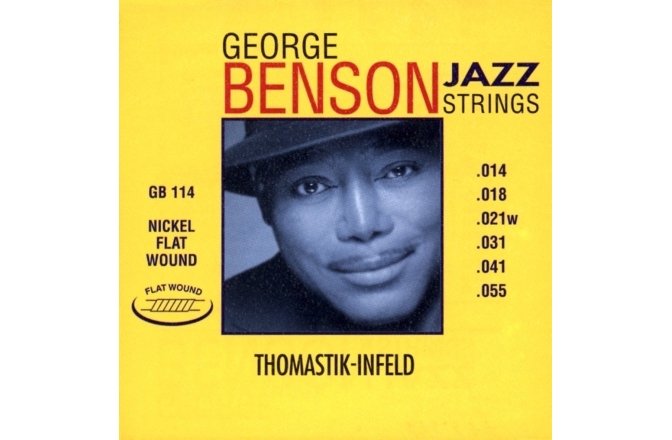 Corzi chitară electrică Thomastik George Benson Jazz Guitar D4 .031