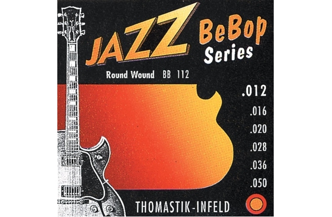 Corzi chitară electrică Thomastik Jazz BeBob series BB112