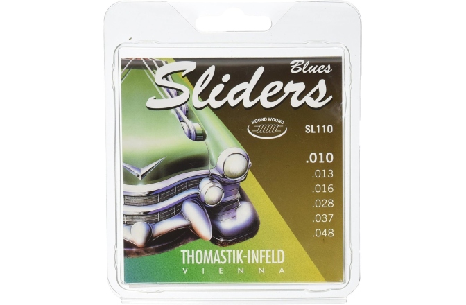 Corzi chitară electrică Thomastik Sliders Blues Series SL110