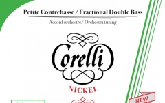Corzi contrabas Corelli Fractional - scala mica set 1/4