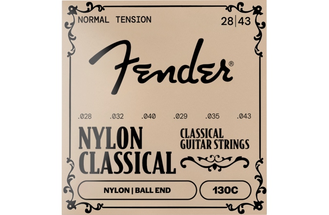 Struny do gitary klasycznej Fender Nylon Classical 130