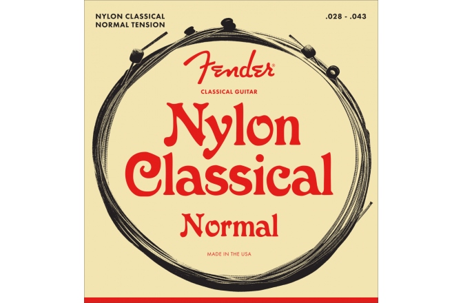 Corzi de chitară clasică Fender Nylon Classical 130