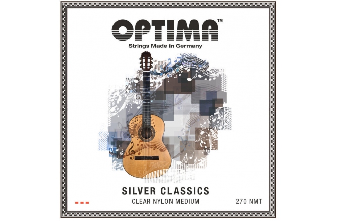 Corzi de chitara clasică Optima Silver Classics 270NMT