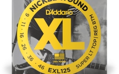 Corzi de chitară electrică Daddario EXL125 Hybrid 09-46