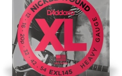 Corzi de chitară electrică Daddario EXL145 Heavy 12-54