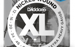 Corzi de chitară electrică Daddario EXL148 Extra Heavy 12-60