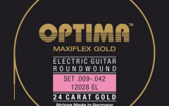 Corzi de chitară electrică Optima Electric Maxiflex Gold 12028EL