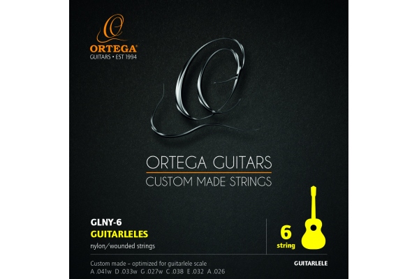 Guitarlele Strings - 420 - 440mm Scale 6pcs.