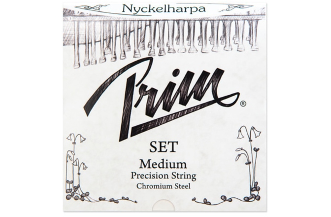 Corzi harpa Prim	 Corzi Nyckel harpa Chrome steel Set