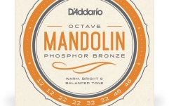 Corzi mandolină Daddario EJ80 PB Octave Mandolin Medium 12-46