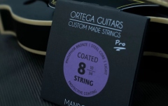 Corzi mandolină Ortega Custom Made Strings "Pro" for Mandolin 8 String - Light / Phosphor Bronze / Loop End / .010/.034
