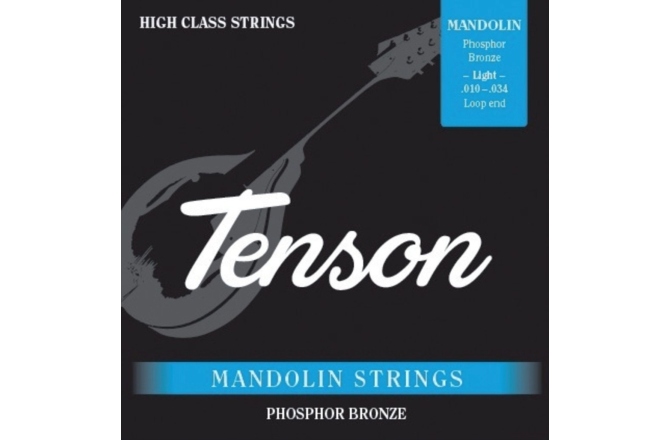 Corzi mandolina set Gewa  Tenson Phosphor bronze .010-.034 Loop End