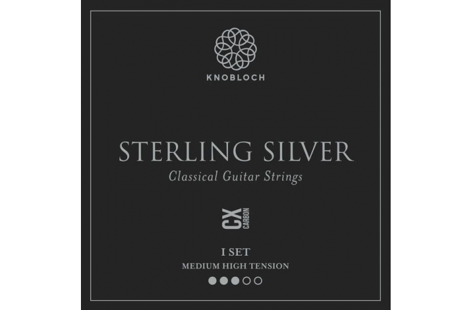 Corzi pentru Chitară Clasică Knobloch Strings Pure Sterling S Carbon400SSC