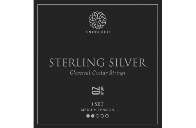 Corzi pentru Chitară Clasică Knobloch Strings Pure Sterling Silver Nylon 300