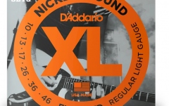 Corzi pentru chitară electrică Daddario EXL110-3D Regular Light 10-46