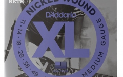 Corzi pentru chitară electrică Daddario EXL115-10P Medium 11-49