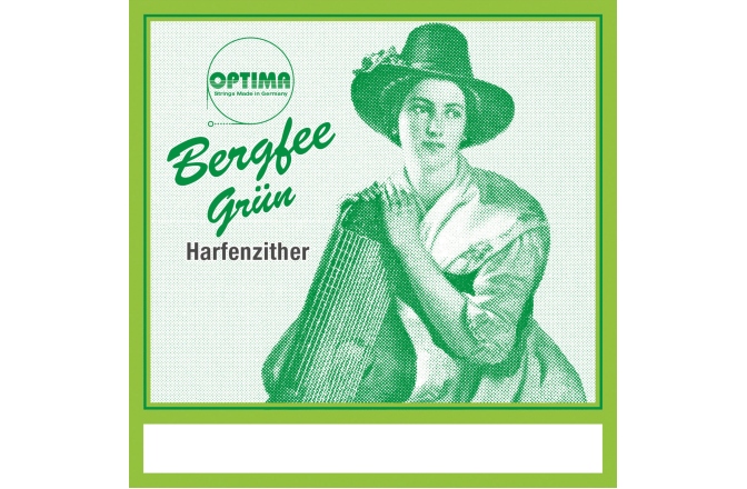Corzi titera Harp Optima Corzi titera Harp/air resonance zither nylon verde 1321 es 1
