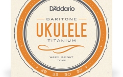 Corzi ukulele bariton Daddario EJ87B Titanium Baritone