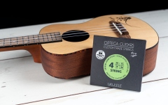 Corzi Ukulele Bariton Ortega Custom Made Strings "Pro" for Bariton Ukulele 4 String - Crystal Nylon / .026/.030