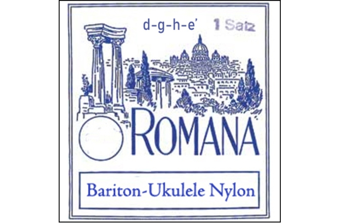 Corzi ukulele bariton Romana Corzi ukulele Bariton-Ukulele Nylon Set