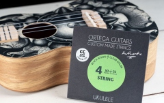 Corzi Ukulele Concert Ortega Custom Made Strings "Authentic" for Concert Ukulele 4 String - Clear Nylon / .024/.026