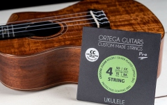Corzi Ukulele Concert Ortega Custom Made Strings "Pro" for Concert Ukulele 4 String - Crystal Nylon / .024/.026