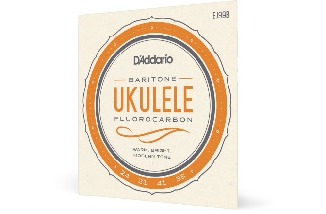 Corzi ukulele  Daddario EJ99B Pro-Arté Carbon Baritone